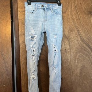 Rue 21 distressed skinny jeans